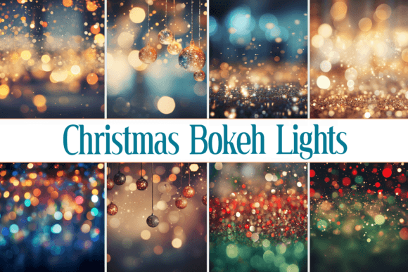 Christmas Bokeh Lights Backgrounds: A Designer's Guide to Festive Visuals