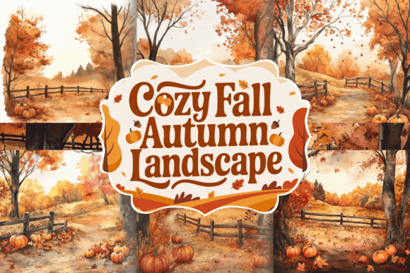 Embrace the Season with Cozy Fall Autumn Landscape