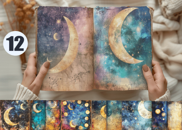 Moon Magic Celestial Junk Journal: A Designer's Guide