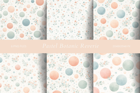 Pastel Botanic Reverie: A Dreamy Typeface for Gentle Branding