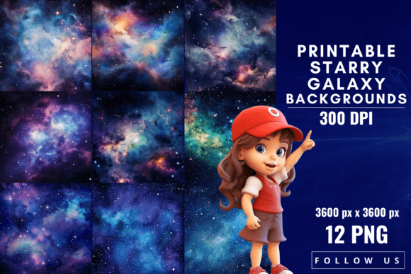 Printable Starry Galaxy Background: A Guide to Cosmic Design