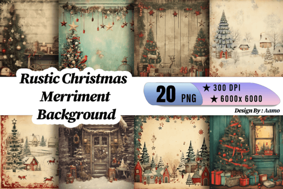 Rustic Christmas Merriment: Capturing Countryside Charm